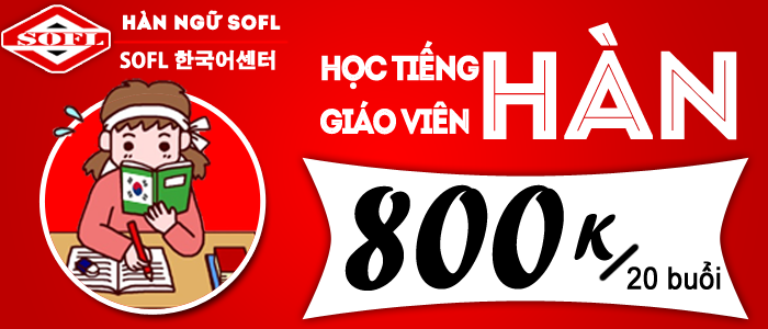 Giới thiệu trung tâm tiếng Hàn SOFL