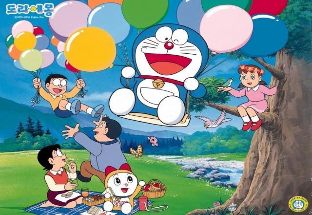 Học tiếng Hàn qua truyện tranh Doraemon: Khăn trải bàn thần kỳ